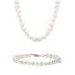 Cadena Ajustable 6mm White Pearl