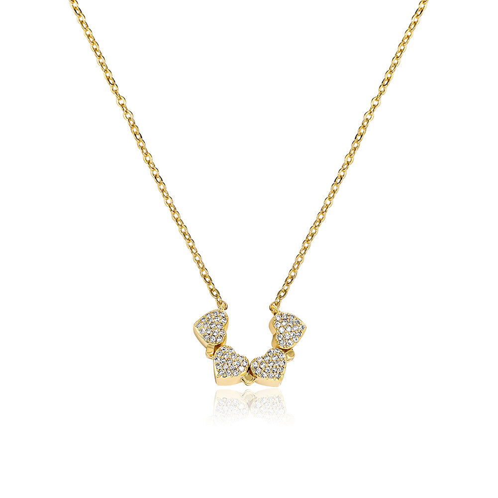 Collar Icy Lucky Four-Leaf Clover