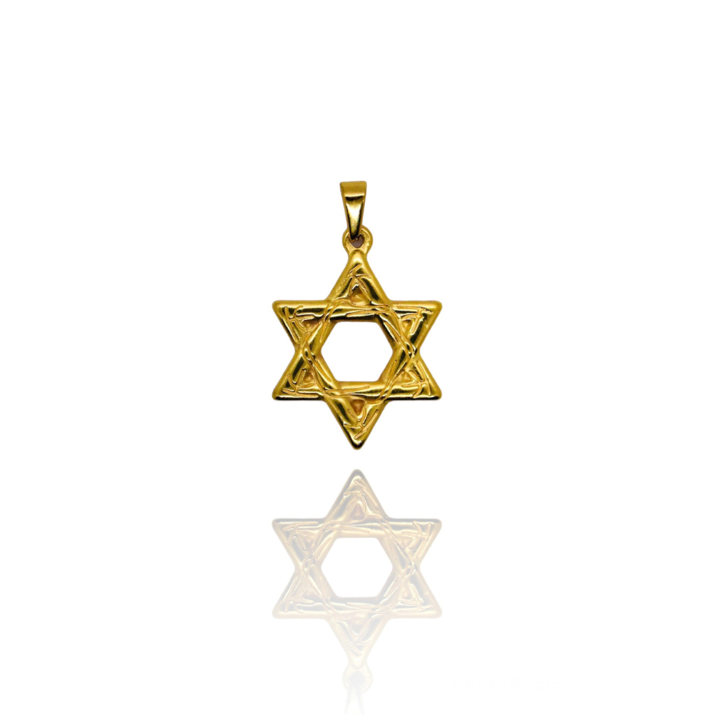 Colar Minimal Star of David