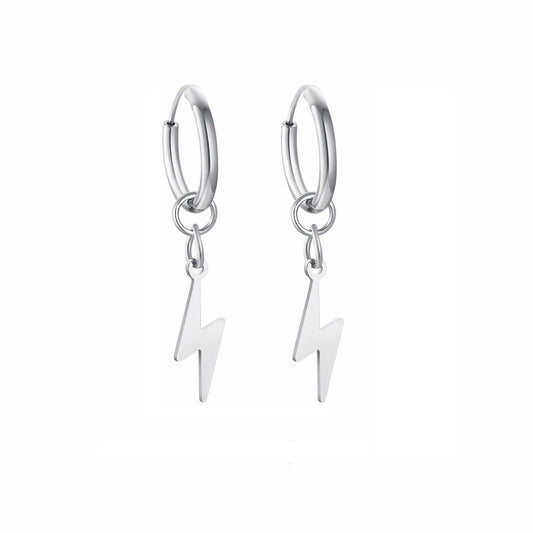 Minimal Bolt Earrings