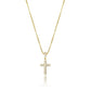 S925 Solid Cross Chain