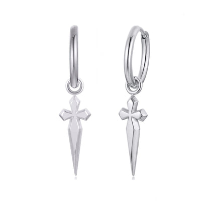 Minimal Spades Earrings