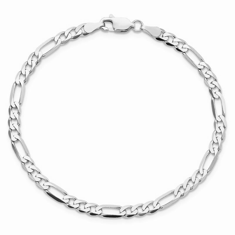 4mm Figaro Link Bracelet