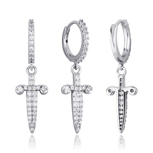 Icy Sword Earrings