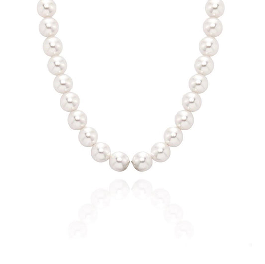 Cadena Ajustable 8mm White Pearl