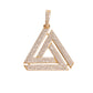 Icy Egyptian Pyramid Chain