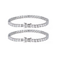 Icy 3mm + 4mm Tennis Bracelet Set