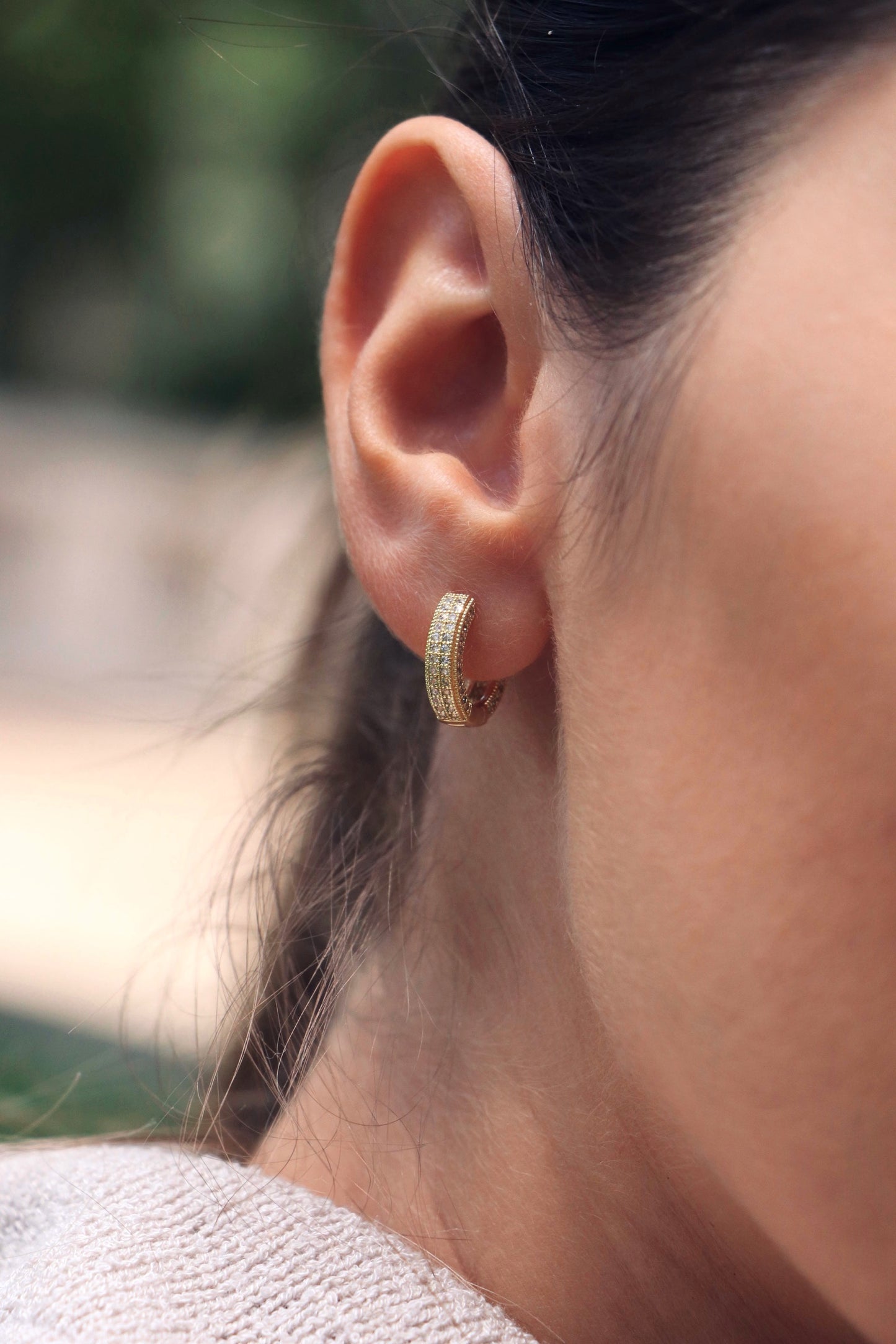 Icy Ring Earrings