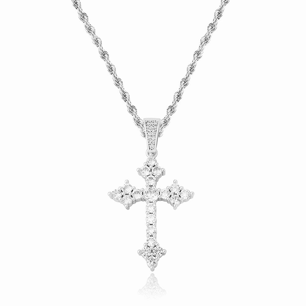 Cadena Icy Ancient Cross