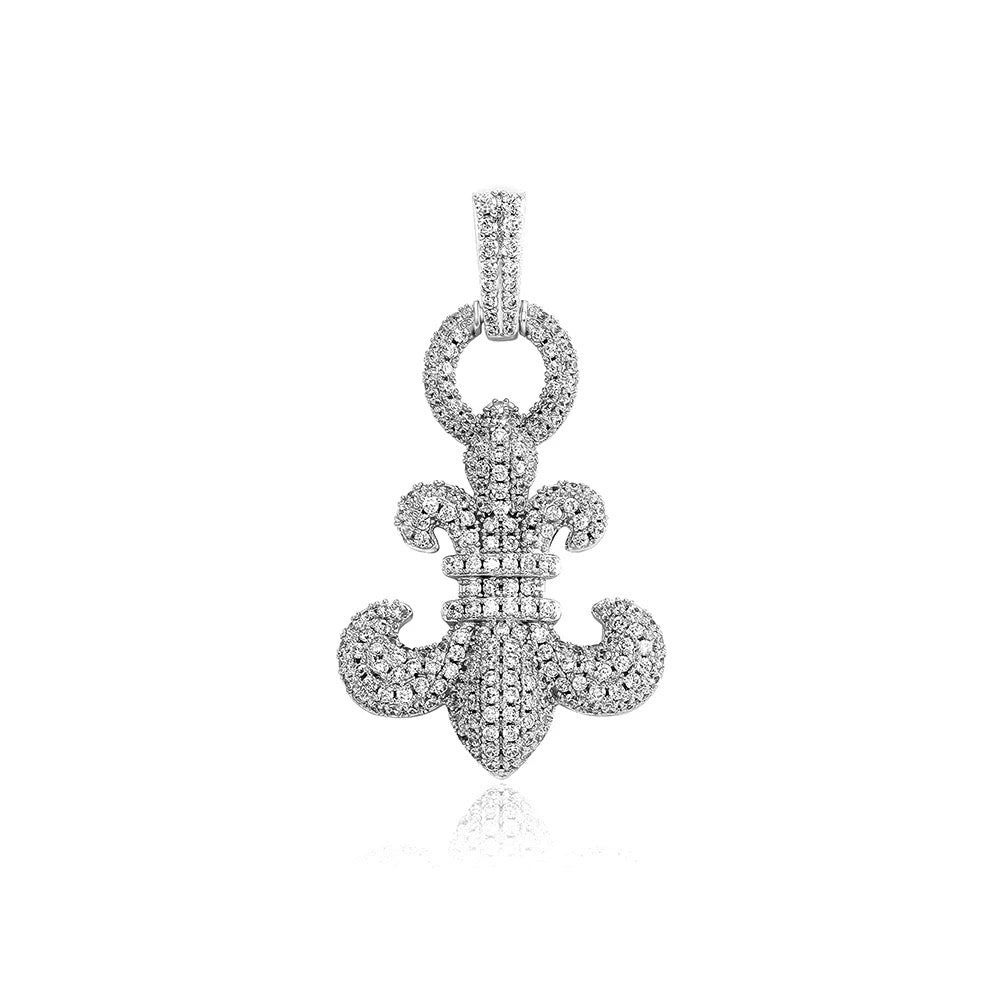 Cadena Icy Fleur-de-Lis 