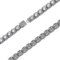 Icy Clustered Tennis Bracelet